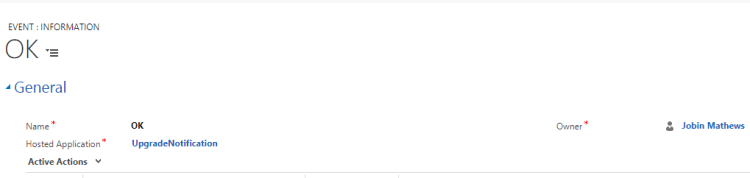 2b. Alert - Popup-Upgrade Host Control - Event - OK - Create